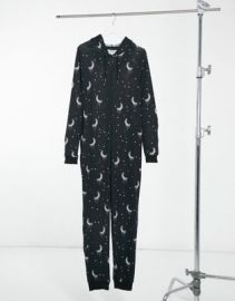 Brave Soul moon all-in-one sleepwear jumpsuit at ASOS