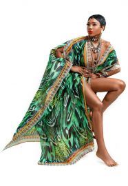 Brazil Goddess Caftan by Sai Sankoh at Sai Sankoh