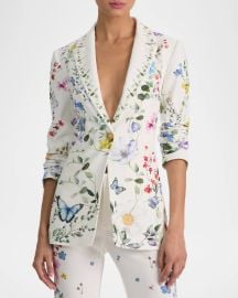 Breann Long Fitted Blazer at Neiman Marcus