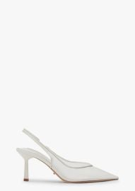 Breeze White Nylon Heels | Heels | Tony Bianco USA at Tony Bianco