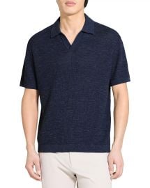 Brenan Polo in Neo Pacific Linen at Bloomingdales