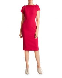 Brenin Crepe Dress by Roland Mouret at Neiman Marcus