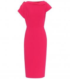 Brenin stretch-cr  pe dress at Mytheresa