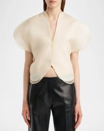 Briar Silk Top at Neiman Marcus