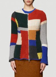 Brickwork Knitted Sweater by Eckhaus Latta  at Cettire