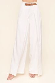 Bridget Wide Leg Wrap Pants by Sugar Lips at Sugar Lips