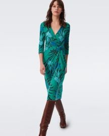 Brie Midi Dress Diane von Furstenberg at DvF