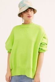 Bright Lime Easy Street Tunic at Free People