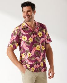 Brighton Blooms IslandZone Camp Shirt at Tommy Bahama