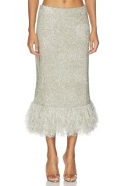 Brink Tinsel Skirt at Revolve