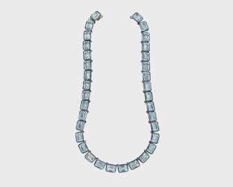 Briony Raymond Aqua Necklace at Briony Raymond