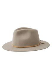 Brixton Wesley Wool Fedora at Nordstrom