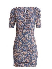 Brizia floral-print puff-sleeved dress at Matches