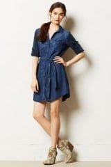 Broadcast Chambray Dress at Anthropologie