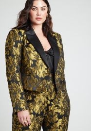 Brocade Blazer Eloquii at Eloquii