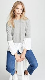 WornOnTV Kristin s grey layered sweater on Very Cavallari