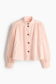 Broderie Anglaise Cotton Jacket at Nordstrom