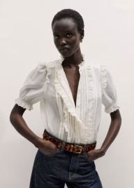 Broderie Straight Blouse at Me + Em