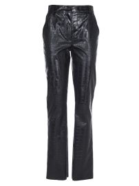 Brognano Black Pants With Crocodile Print italist at Italist