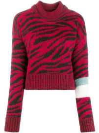 Brognano roll-neck Zebra Print Sweater - Farfetch at Farfetch