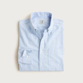 Broken-in organic cotton oxford shirt at J. Crew