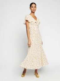 Bronwen Dress - Short Sleeve Ankle Reformation at Reformation