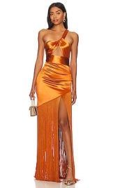 Bronx And Banco Bali Maxi Dress In Copper at Revolve