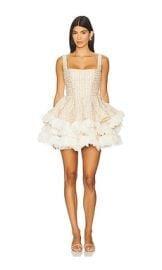 Bronx And Banco Catalina Mini Dress In Ivory at Revolve