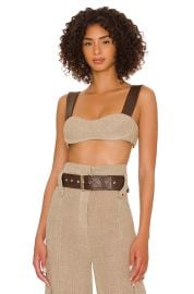 Bronx And Banco Shena Top In Beige at Revolve