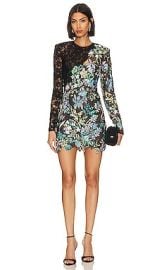 Bronx And Banco Tokyo Mini Dress In Black Multi at Revolve