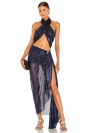 Bronx and Banco Cleopatra Sequins Maxi Dress at Revolve