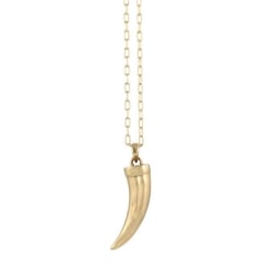 Bronze Claw Necklace at Bottica