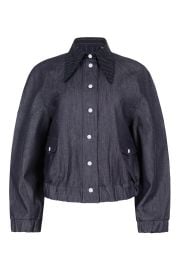 Brooke Denim Bomber Jacket at Belkys