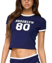 Brooklyn Contrast T-Shirt at Bloomingdales