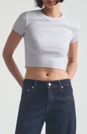 Brooklyn Industries Crop Rib T-Shirt at Nordstrom