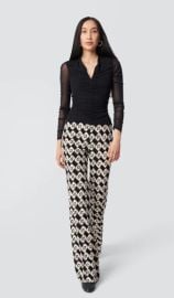 Brooklyn Matte Jersey Pants at DVF