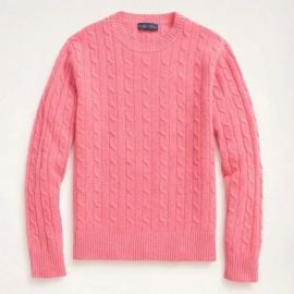 Brooks Brothers Cable Crew Neck Sweater at Poshmark