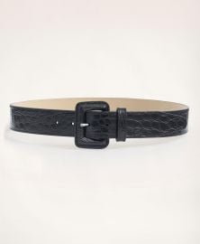 Brooks Brothers Leather Croc Embossed Belt at Brooks Brothers