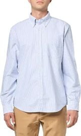Brooks Brothers Men's Friday Oxford Long Sleeve Pattern Sport Shirt at Amazon