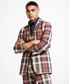 Brooks Brothers Regent Fit Madras Sport Coat at Brooks Brothers