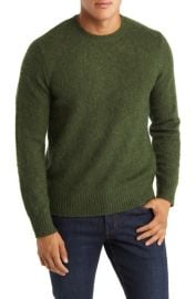 Brooks Brothers Shetland Wool Crewneck Sweater at Nordstrom