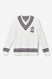 Brooks Brothers X Fila Womens Tennis Sweater  at Fila