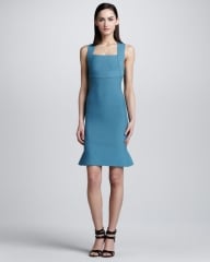 Brooks scuba dress by Roland Mouret at Neiman Marcus