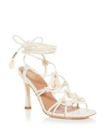 Brother Vellies Womens Shoreline Shell Embellished High Heel Sandals Bloomingdales at Bloomingdales