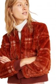 Brown Teddy Jacket by Anthropologie at Anthropologie