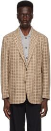 Brown Troy Blazer at ssense
