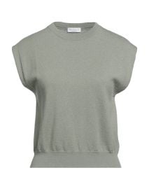 Brunello Cucinelli Cashmere Blends Sweater in Sage green at Yoox