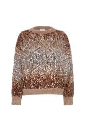 Brunello Cucinelli Dazzling Embroidery sweater at Nordstrom