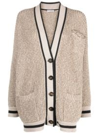 Brunello Cucinelli Embellished Knitted Cardigan - at Farfetch