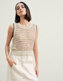 Brunello Cucinelli Tops In Mesh italist at Italist
